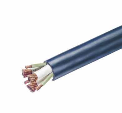 Cables built to withstand temperatures up to 180 C. Cables made to withstand especially demanding environments, water, waste waters, oil, and more.