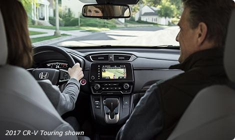 Honda s navigation system uses GPS technology as well as a robust database to monitor one s location, provide turn by turn directions to a desired location and provide information on points of