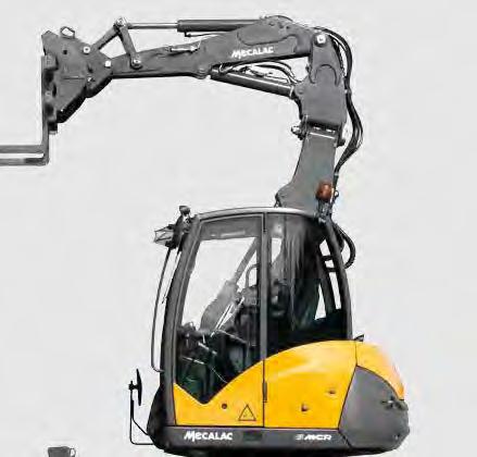 turn his compact excavator into a compact loader