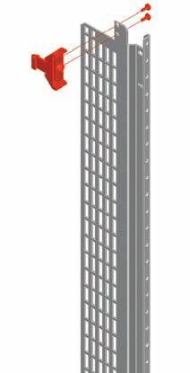 Distribution boards system Profi Plus Separation frame for split build up, BPZ-SF For splitting a 1000 mm (1200 mm) wide stand alone board into 600/400 mm (600/600 or 400/800 mm) wide compartments