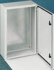 CS wall-mounted sheet steel enclosures CS wall-mounted sheet steel enclosures Scope of delivery: - Mounting plate incl.