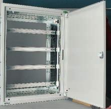 Distribution boards system Profi Plus Door frame with door, flush-mounted Door frame with door IP30, rotary door handle, BP-U-3S.