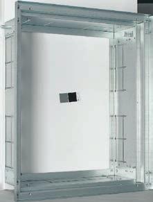 Distribution boards system Profi Plus Wall box, BPZ-WB3S For all variants of flush-mounted Profi Plus boards 2 depths Wall box, depth 240 mm Delivered unmounted VT11607 Width / outside height [mm]