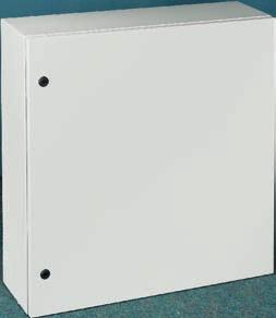 CS wall-mounted sheet steel enclosures Sheet steel enclosures mainly for industrial applications Degree of