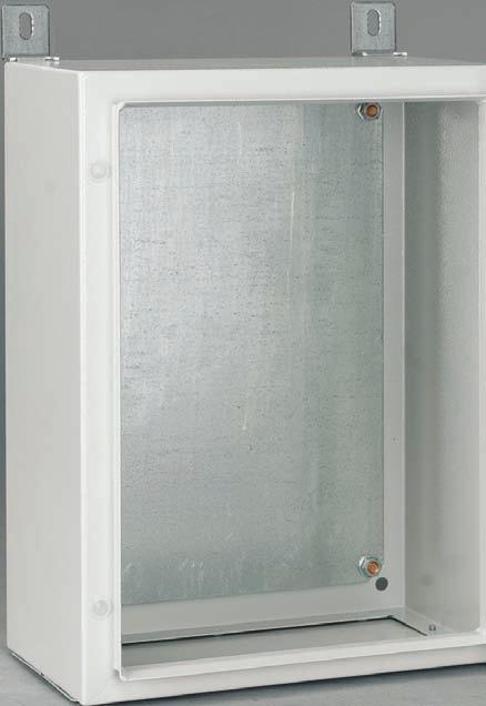CS wall-mounted sheet steel enclosures j Rainwater