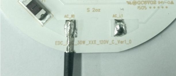 Set a hot plate on 150. Set a soldering iron on 400. Soldering iron tip is recommendable. 2. Strip 2.