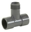 Installation Fittings H i.d. PVC-U Tees SCH 80 - Fitting Only Part No. Code No. Size [in.] Sensor Type L [in.] H [in.] i.d [in.] MPV8T005F 159 001 614 0.50 Flow -X0, ph -XX 3.75 3.50 0.