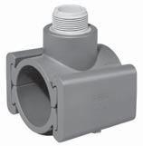 Installation Fittings Part No FPM Code No. EPDM Code No. BSP PVC-U for Socket Fusion, BS inch d [in.