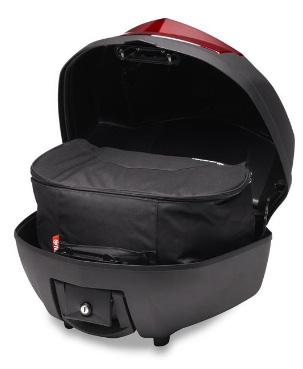 37P-F84U0-A0-00 CHF 59. Backrest to fit to the front side of the optional 39L top case city.