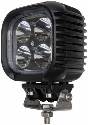 914S-MV rectangular w/ switch box 1 3200 Lumens 915 Great White LED 5" x 7" Rectangular Work Light High-output Great White diodes for a bright, even flood pattern. Impact-resistant polycarbonate lens.