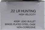 V- 2 h/s on steel case. Lead bullet. LR-7.