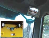 Our quiet operator cabins are ROPS/FOPS certified with air suspension operator
