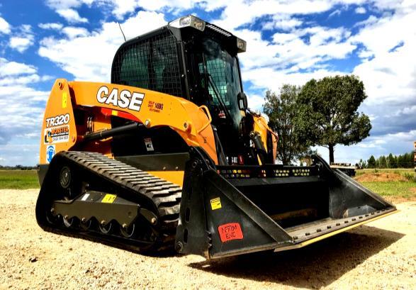 CASE TR320 COMPACT TRACK LOADERS The Case TR320 combines industry-leading breakout and horsepower with best-in-class tractive force, providing you with maximum stability and power transfer to the