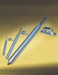 Hydraulic Dampers HBS-2 to 70 Without Free Travel HBS hydraulic dampers from ACE are maintenance free, self-contained and sealed units.