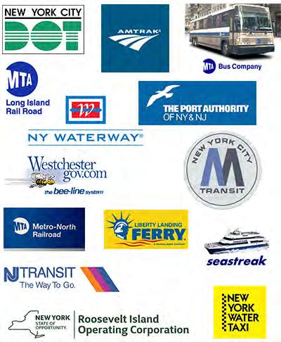 Acknowledgements The New York Metropolitan Transportation Council (NYMTC) wishes to thank the following agencies for making these Hub Bound Travel data tables possible: Port Authority of New York &