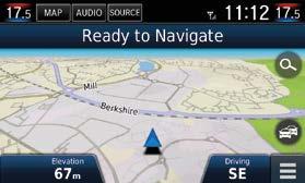 SATELITNÁ NAVIGÁCIA Integrovaná satelitná navigácia Garmin vám pomôže nájsť tú správnu trasu a vďaka aktuálnym informáciám o dopravnej situácii prostredníctvom funkcie TCM budete vždy na najlepšej