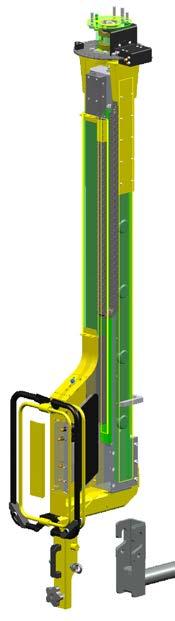 (Fully pneumatic) The Dotec LiftAssist guides the process through the following stages: from empty to full moving putting down