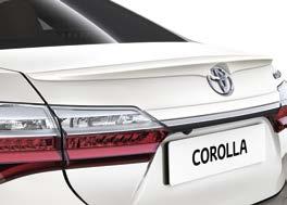Corolla o dotyk športových jazdných schopností. 2.
