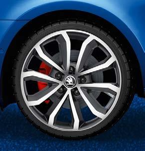 ALLOYS The Hawk Anthracite R17 alloy accentuates the tough demeanour of the car.