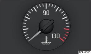 6 7 Fuel gauge» page 12 Button for: Reset daily trip counter» page 13 Setting the time Enable / disable the mode selected by means of the 3 key Coolant temperature gauge Fig.