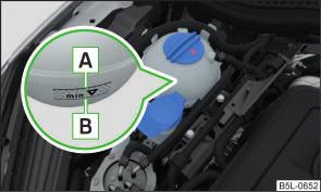 The engine compartment of your car is a hazardous area. The following warning instructions must be followed at all times when working in the engine compartment» page 199.