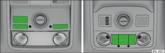 If the right or left turn signal light has been switched on and the ignition is switched off, the parking light is not automatically switched on.