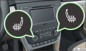 When automatic storage is activated, the current positions of the driver's seat and the external mirrors are saved in the memory of the remote control key each time the vehicle is locked.