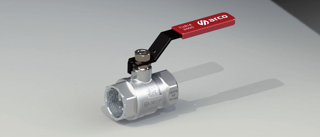 WTR SRIS QULITY Y TRITION turia 3000 valve TNIL SHT 08/2011 IP06010 SOP SRVI ONITIONS TURI series are manually operated metallic ball valves, by its design and raw materials are intended to be used