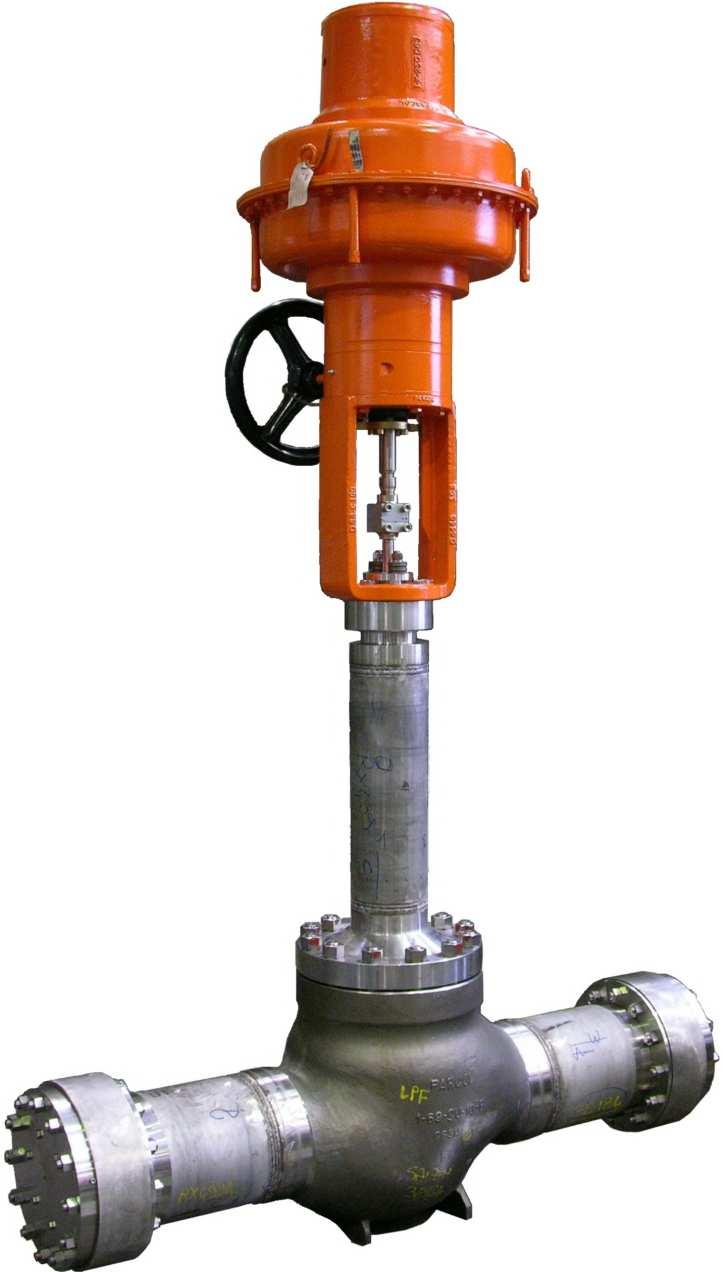 1-6940 Cryo valves are especially designed for cryogenic service.
