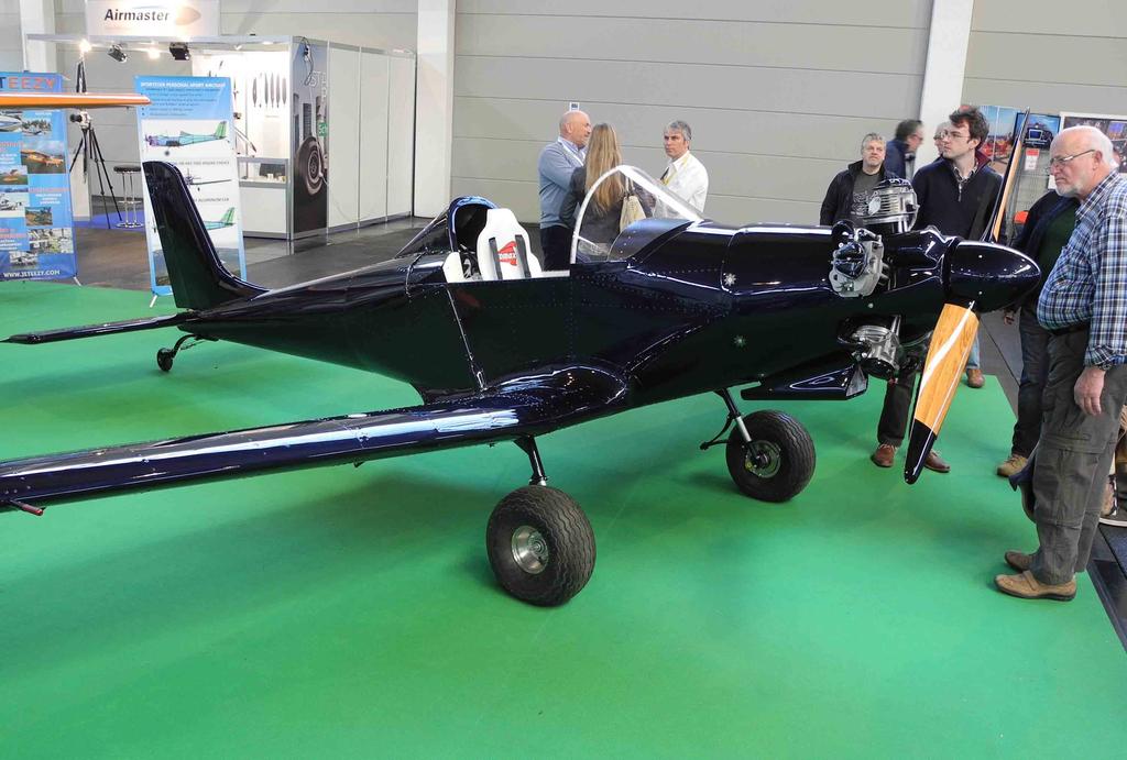 Feature article page 2 AERO 2017 A big German aviation show Also new this year were several airplanes powered by the new Verner Scarlett radial engine from