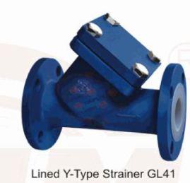 Lined strainers is the corrosion resistant equipment
