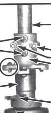 nstall and tighten the self-locking nuts. & not use lockwashers with thejlexible coupling attachment bolts.