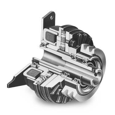 AT lutches and rakes Performance Advantages AT/AT Series Principle of Operation Ease of control is one of the most outstanding features of Warner Electric brakes and clutches.
