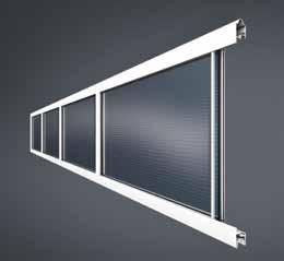 The standard plastic windows are rectangular with either rounded or 90 degree corners. The window pane is double-glazed.