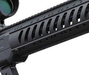 WHERE HAs tactical CoME FRoM WHEN RICHARD VELÍSEK HAD TAKEN ENOUGH THE IS ENCASED IN A LONG ALU- MINIUM FOREND WITH SLANTED VENTS.