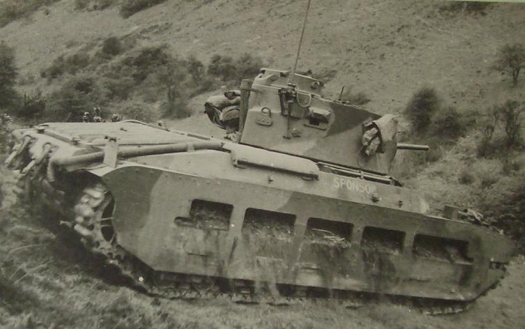 The Matilda II Infantry Tank (A.