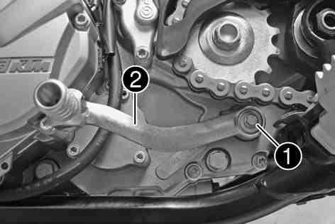 600683-10 400340-10 Inject the liquid into the system until it escapes from bore hole of the master cylinder without bubbles.