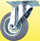 Medium-duty Industrial Castors RHH swivel plate RHH fixed plate 441 Series Available in rubber or Rexthane tyred wheel.