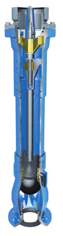 VAG HYDRUS GOST Underground Hydrant DN 100 Nominal diameter DN 100 Installation depth: 1.00 m to 4.