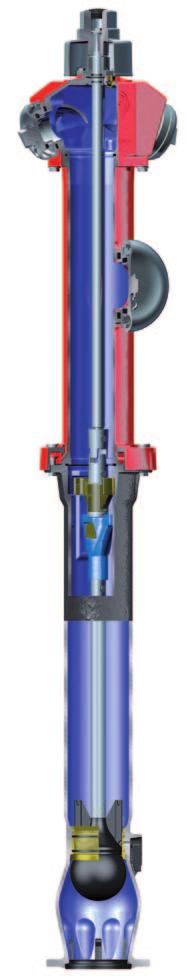 VAG NOVA 284 Standpost Hydrant Maintenance-free stem seal Nominal diameter DN 80 / DN 100 Installation depth DN 80: 1.00 m / 1.25 m / 1.