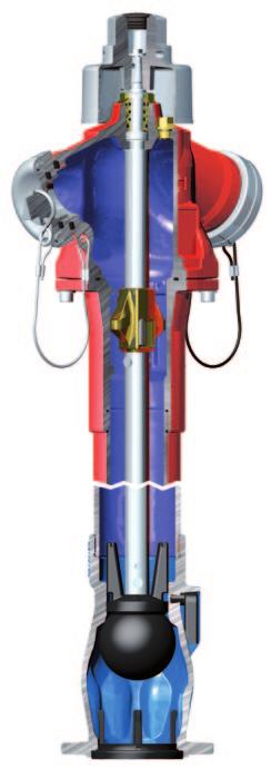 VAG RIGUS Standpost Hydrant Nominal diameter DN 80 / DN 100 Installation depth: 1.00 m / 1.25 m / 1.