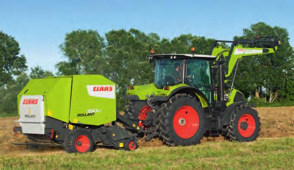 The power pack. Agile and powerful. On many farms a tractor with a 4-cylinder engine is indispensable.