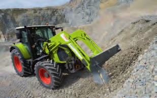 A perfect fit. The CLAAS front loader. Strong plus points.