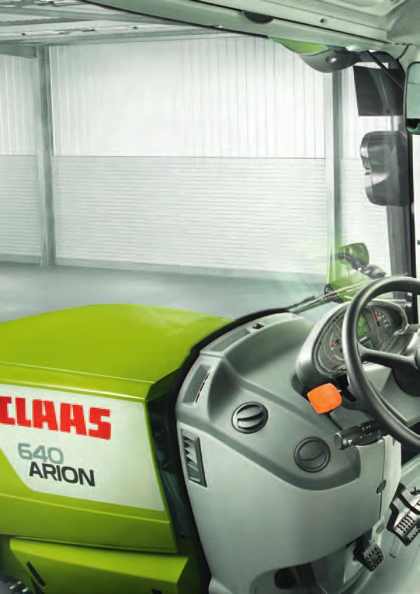 Greater comfort means higher productivity. The new ARION 500 and 600 models from CLAAS mark the debut of a completely new generation of cabs in the medium performance segment.