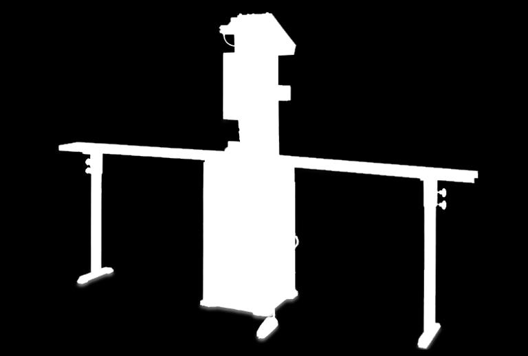 Adjustable according to different profile cross sections. Pneumatic clamping during processing.