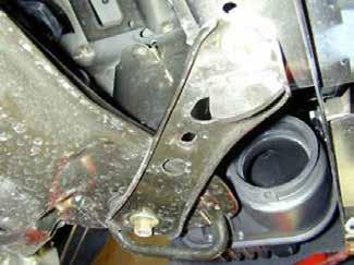 Pull the plastic inlet pipe from the air box