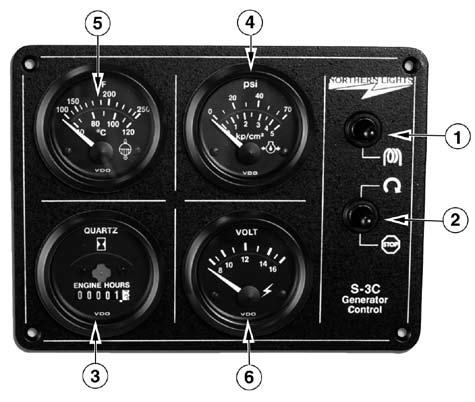 Hold the switch in the ON position for approximately 10 to 20 seconds before starting a cold engine. Holding the switch ON for too long can burn out the glow plugs.