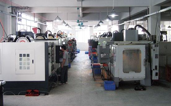 We have 30 CNC machines in our factory,4 axis CNC service and Dual-Spindle Y axis CNC Lathe service are available.