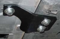Install the tow bar according to the manufacturer s instructions and torque all mounting bolts to the 24.