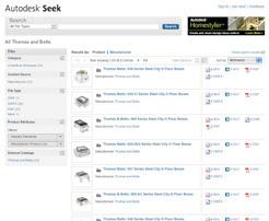 continually adding more products to the library. IM Library Now available to you through utodesk Seek (seek.autodesk.